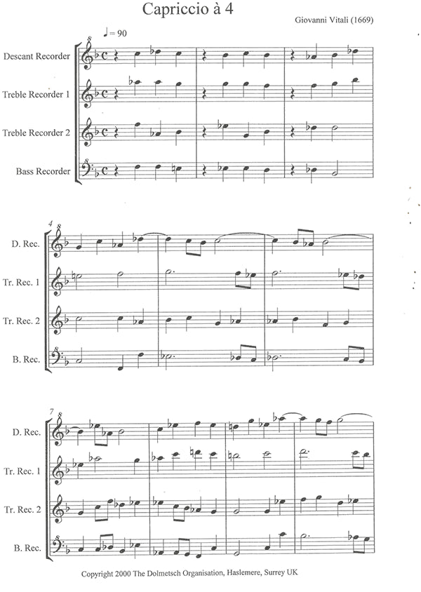 Capriccio a 4