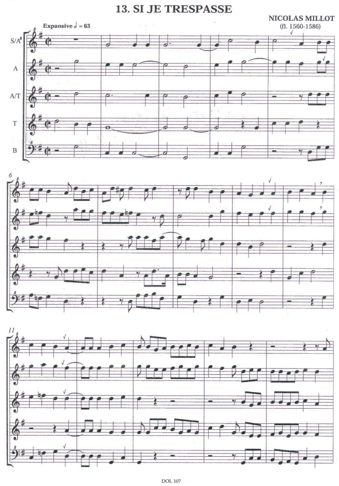 The Consort Collection: Volume II: 36 Pieces for 5 Recorders