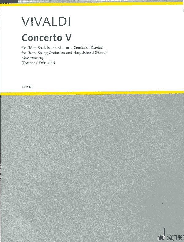 Concerto V, Op 10 No 5 RV 434