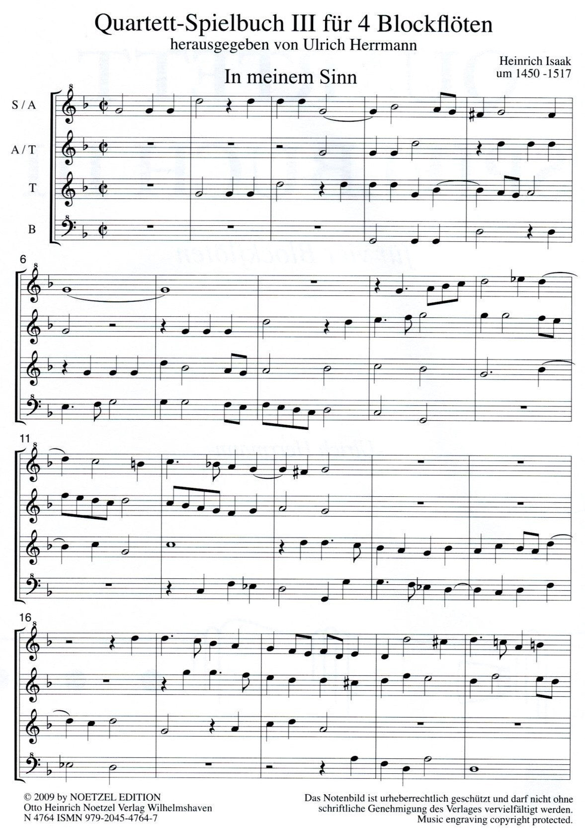 Quartet Spielbuch 111