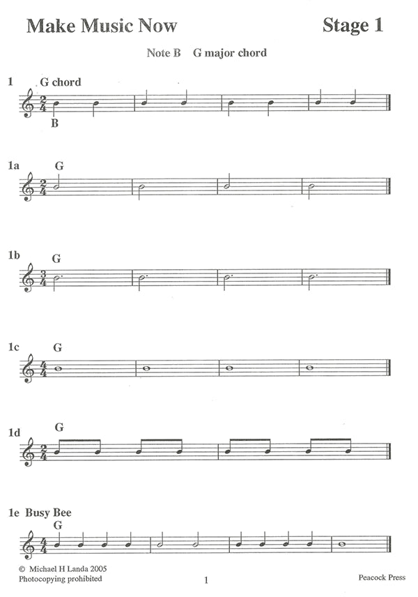 Make Music Now, Pupil's Book