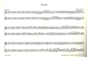 Drei Sonaten for two treble recorders