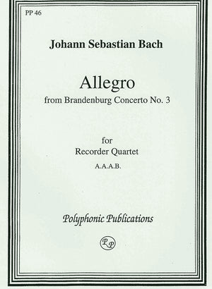 Allegro from Brandenburg Concerto No 2