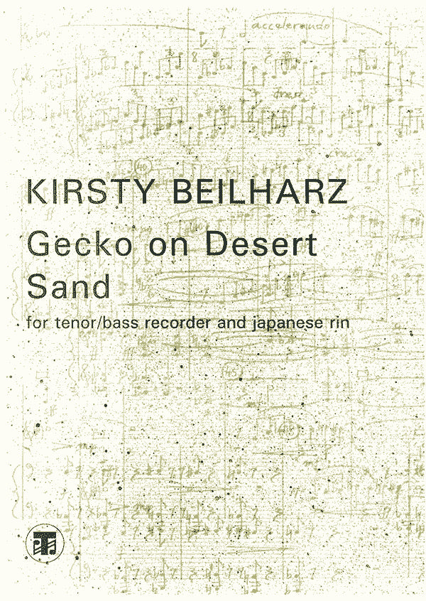 Gecko on Desert Sand