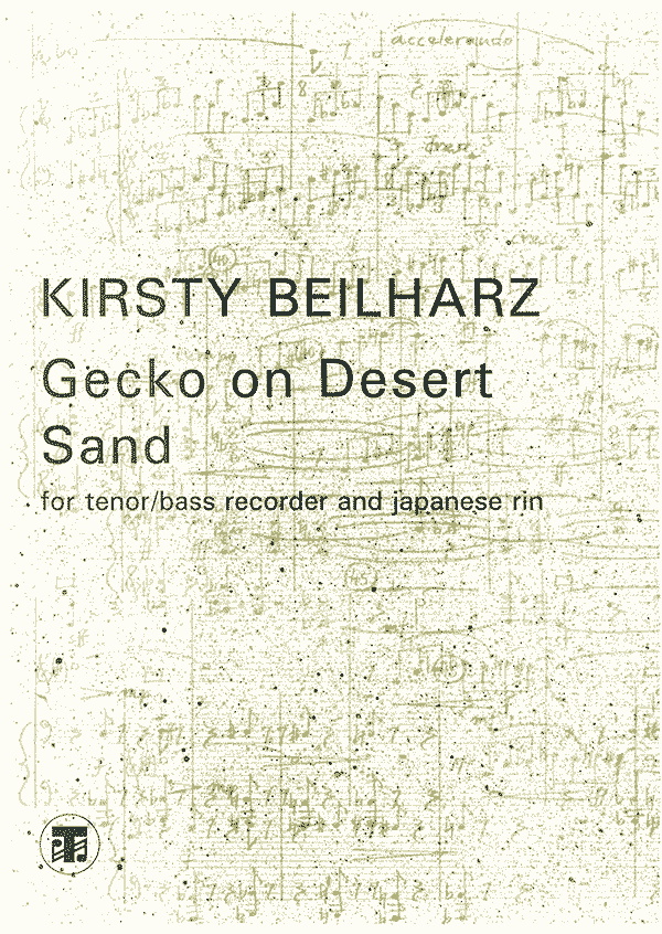 Gecko on Desert Sand