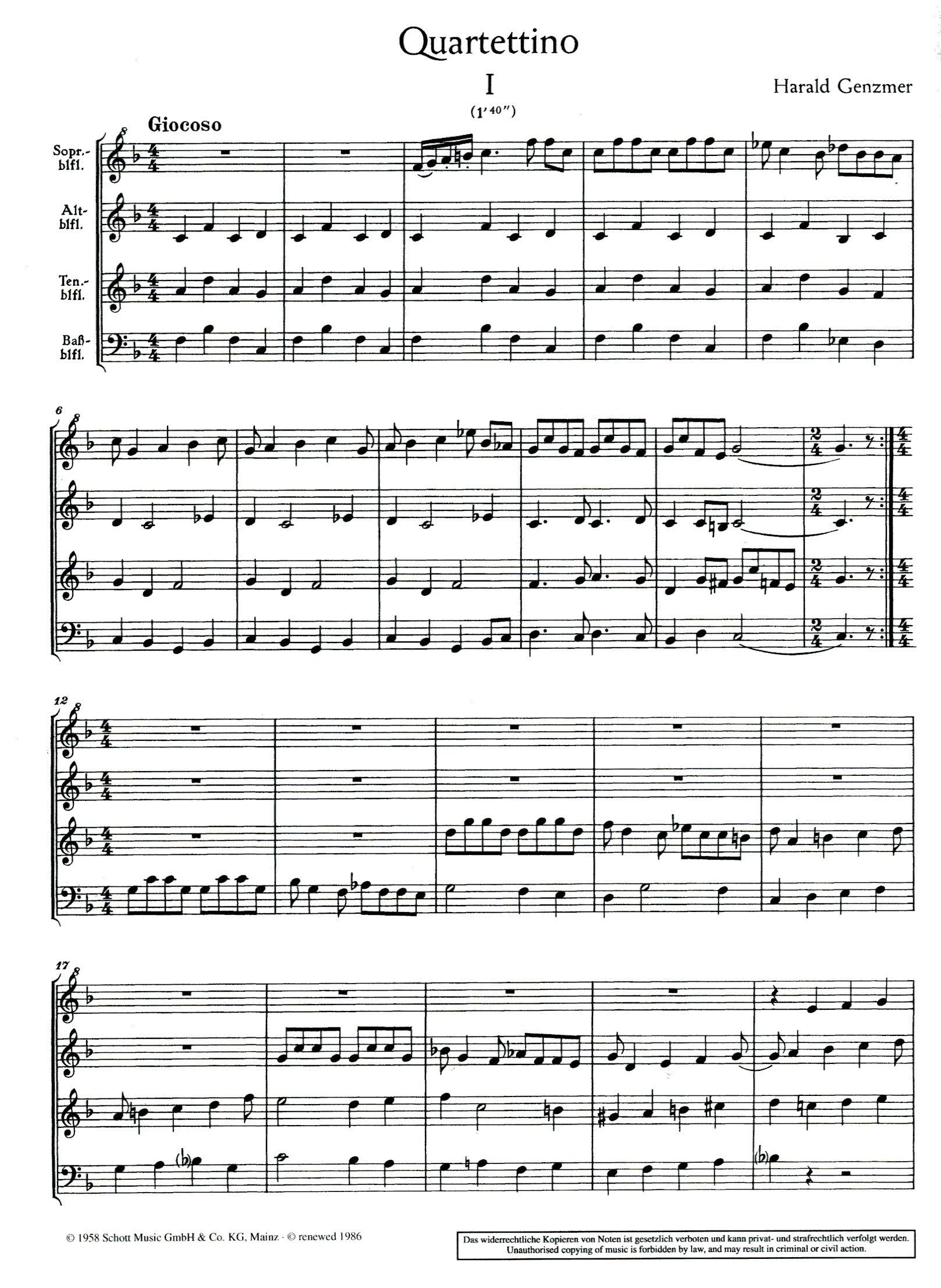 Quartettino