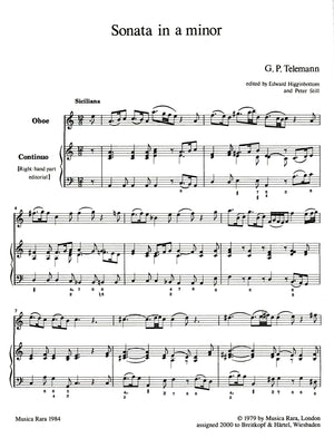 Sonata in a min TWV 41:a3