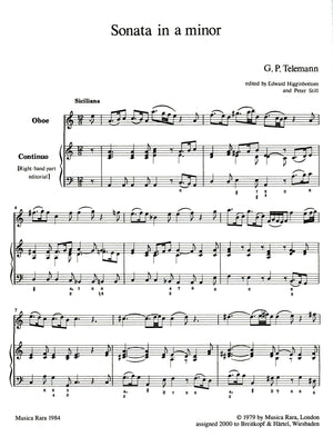 Sonata in a min TWV 41:a3
