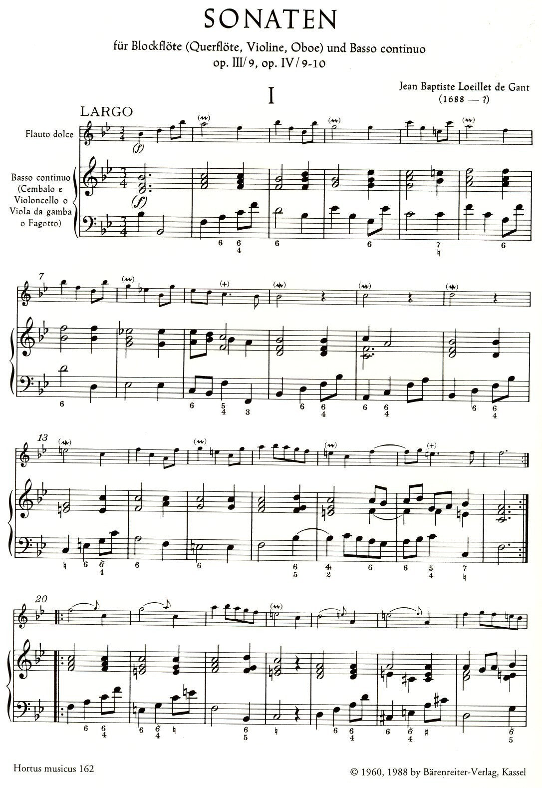 Sonatas, Vol II, Op III/9, OpIV/9-10