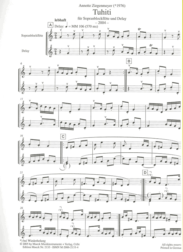 The Delayed Flute