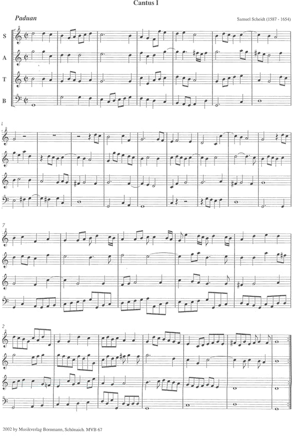 4-stimmige Instrumentalsatze