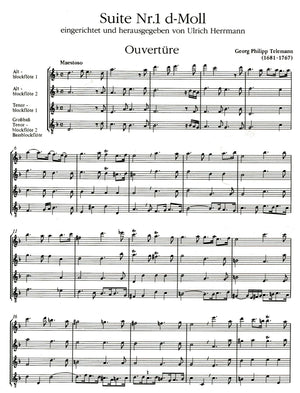 Suite no 1 in d minor