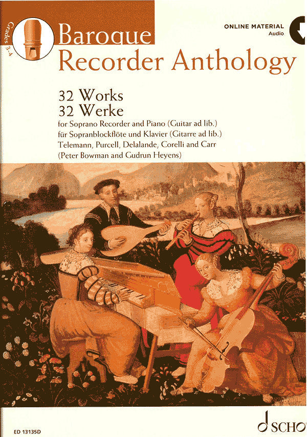 Baroque Recorder Anthology 2 (with online audio)
