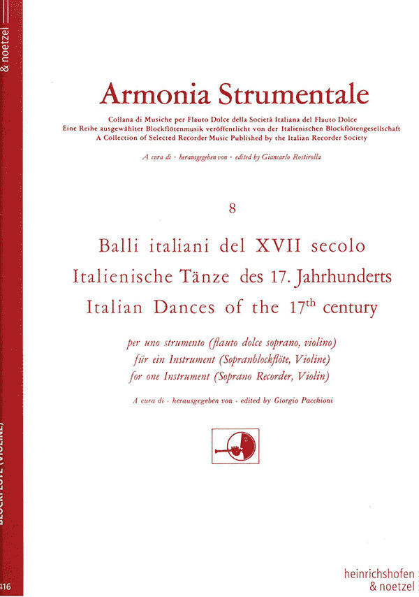 Italian Dances of the 17th century