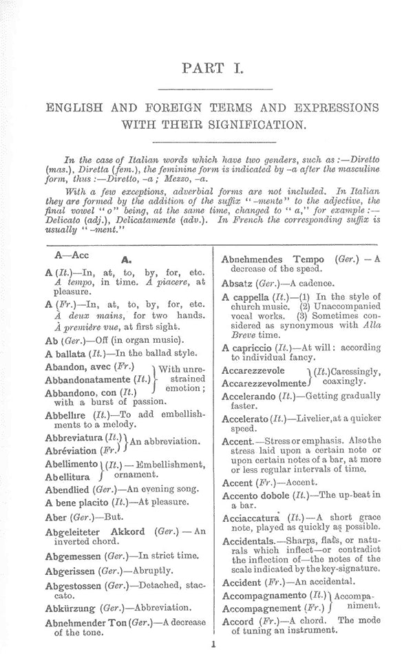 The Student's Dictionary of Musical Terms