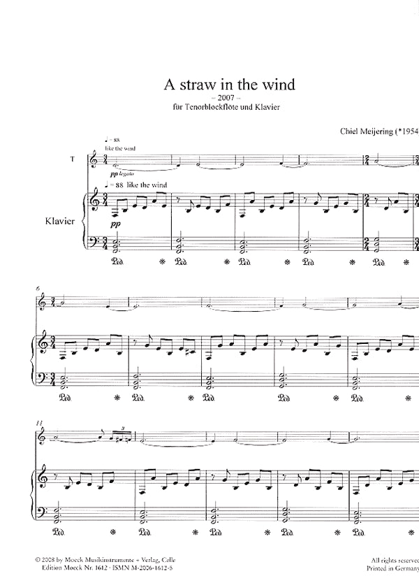 A Straw in the Wind