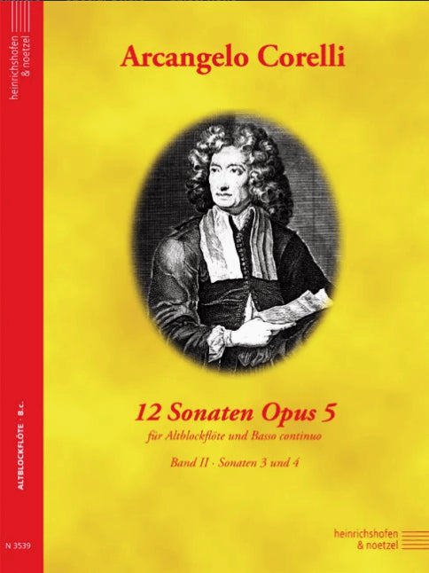 12 Sonatas Op 5  Nos 3 and 4 Vol II