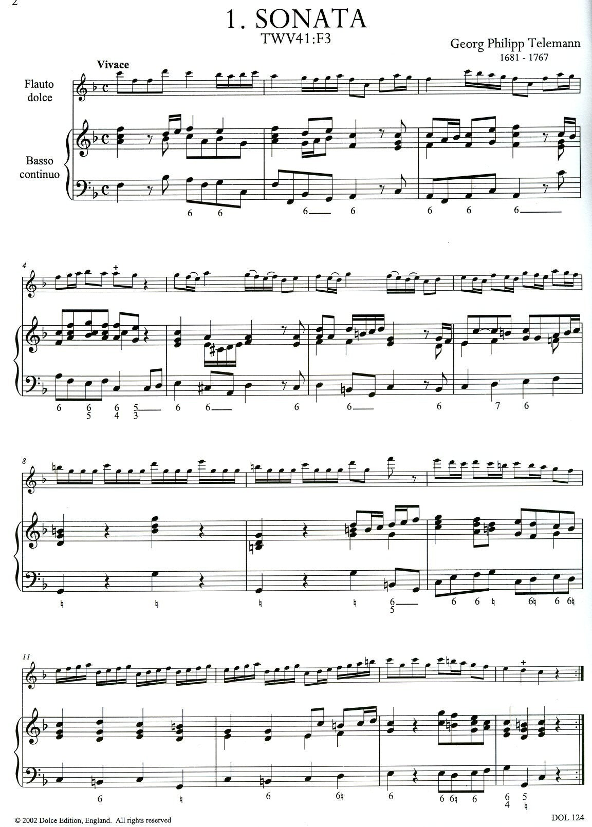 Complete Original Recorder Sonatas