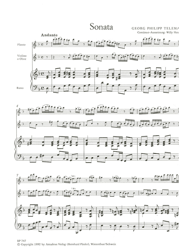 Trio Sonata in d minor