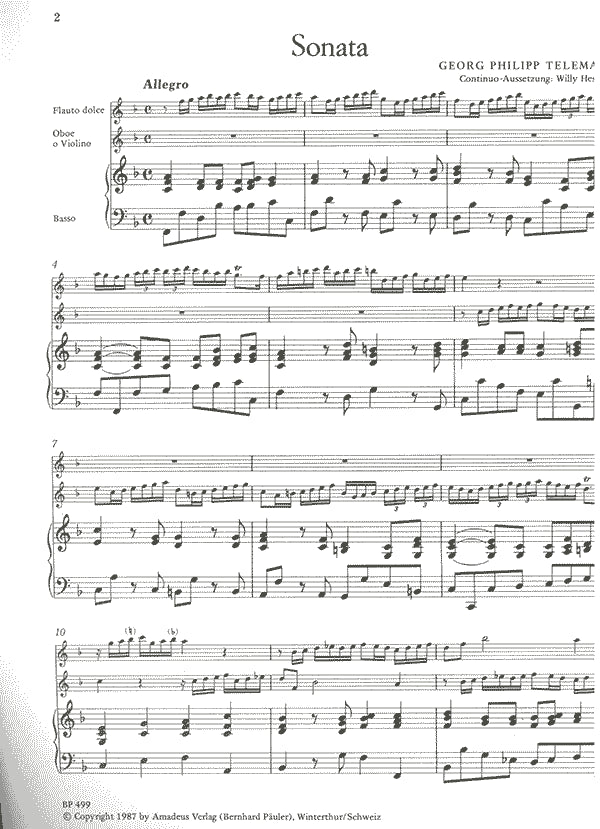 Trio Sonata in F Major