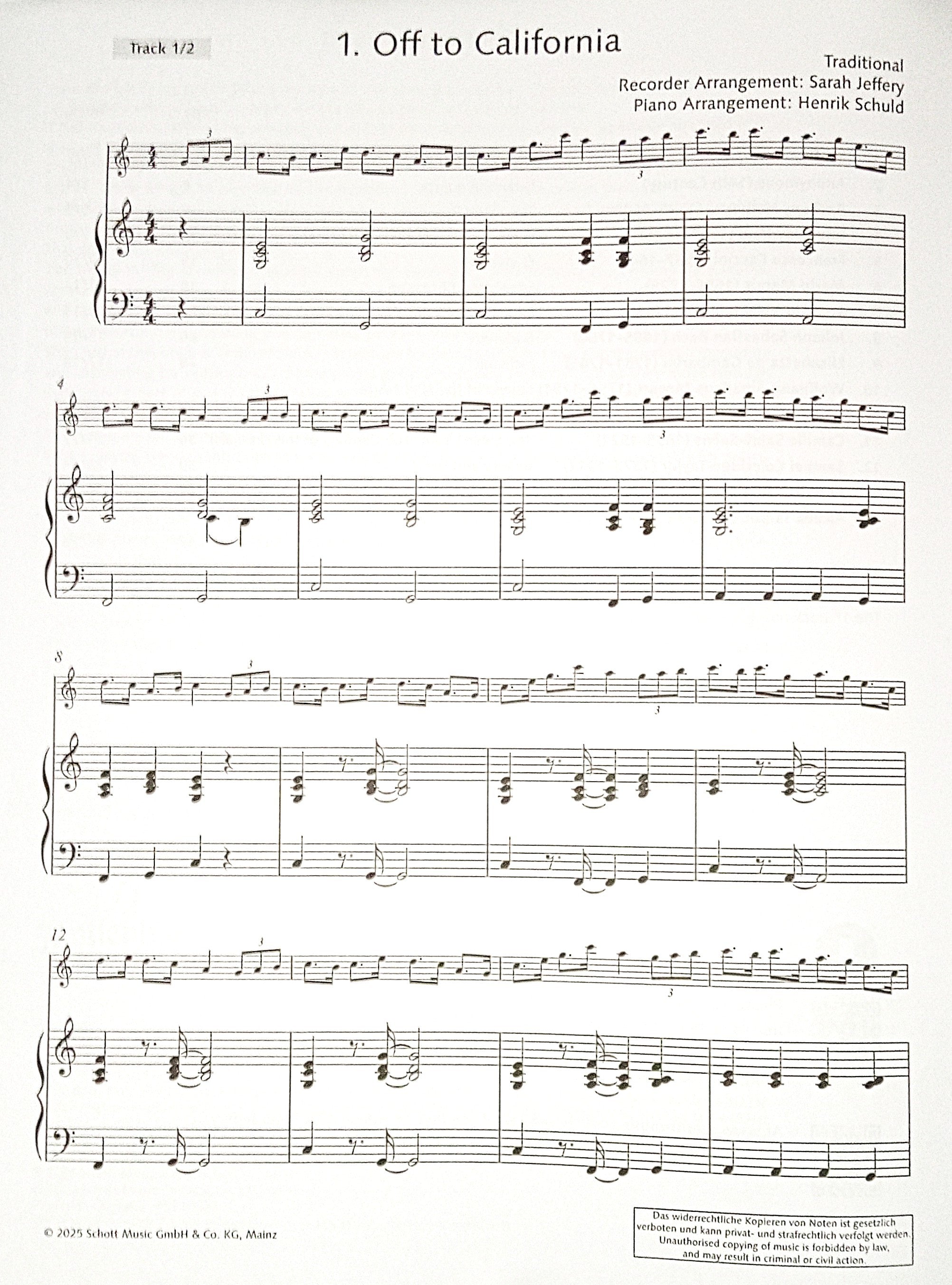 My favourite melodies