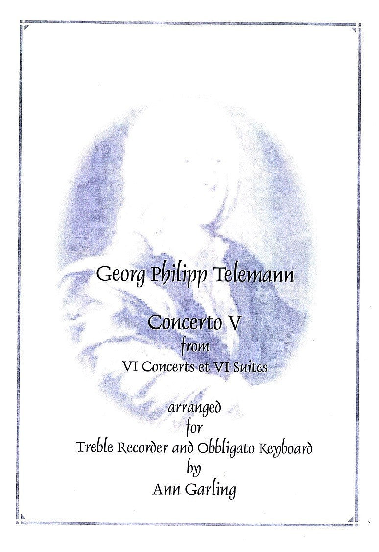 Concerto V from VI Concerts et VI Suites in c minor  TWV42:h1