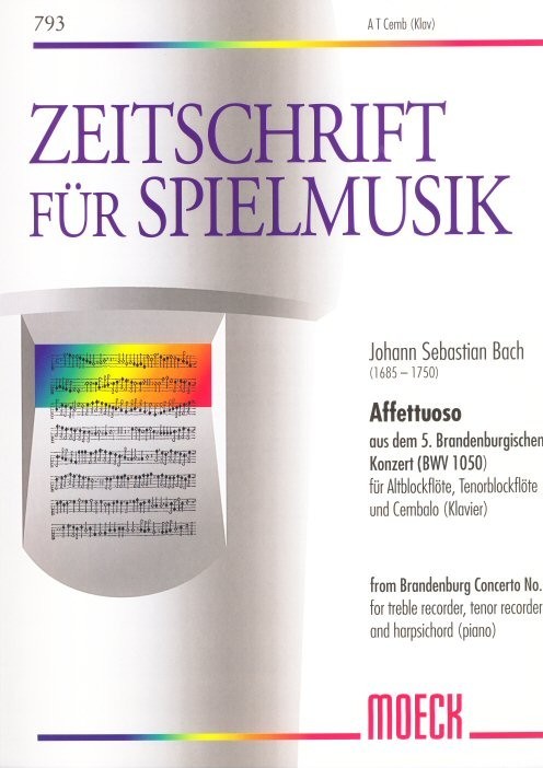 Affettuoso from Brandenburg Concerto no5