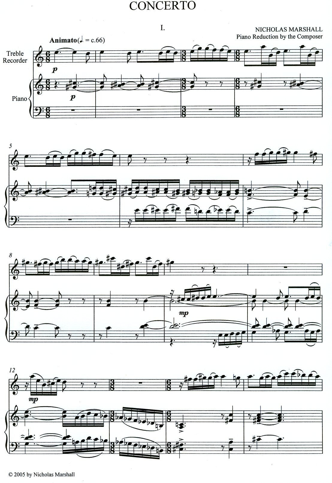 Recorder Concerto
