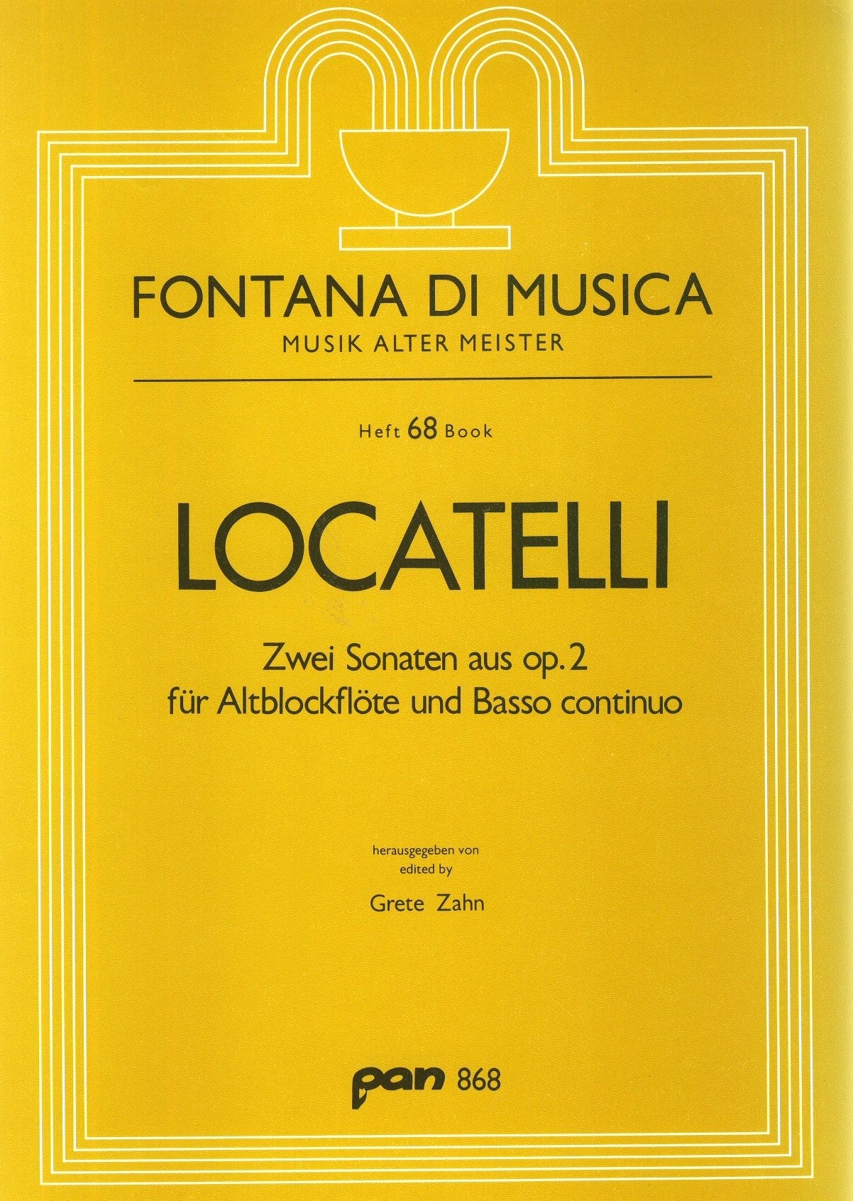 Two Sonatas Opus 2