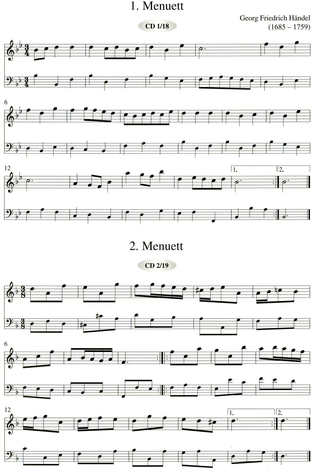 Pieces for Treble Recorder and Basso Continuo