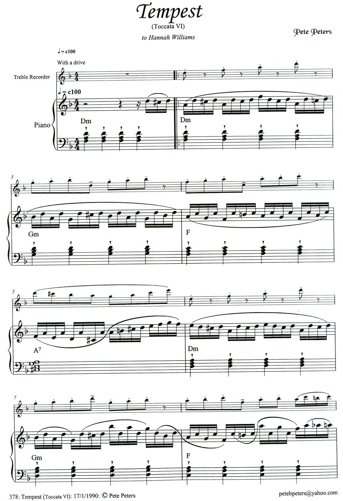 Tempest (Tocata VI)