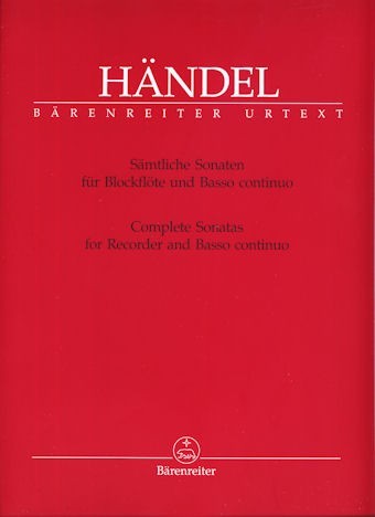 Complete Sonatas for Recorder