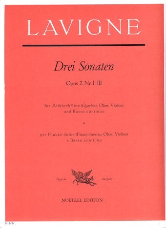 Three Sonatas, Op 2, Nos I-III