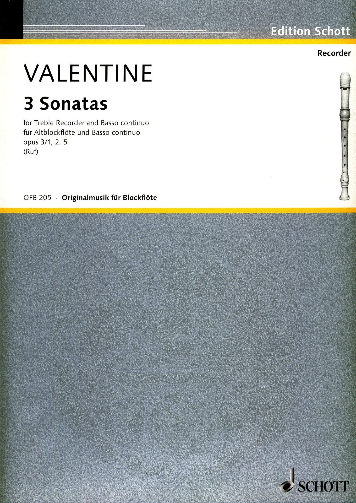 3 Sonatas Op 3 No 1, 2, 5