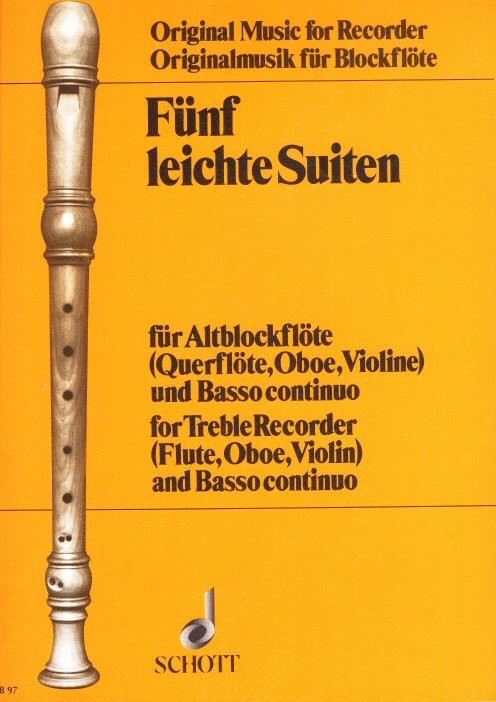 Five easy suites from the Baroque (Fünf leichte Suiten)