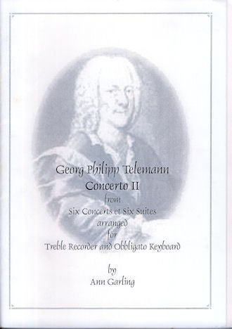 Concerto II from Six Concerts et six suites TWV42:g2 (1734) in g minor
