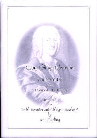 Concerto IV from Six Concerts et six suites TWV42:e3 (1734) in g minor