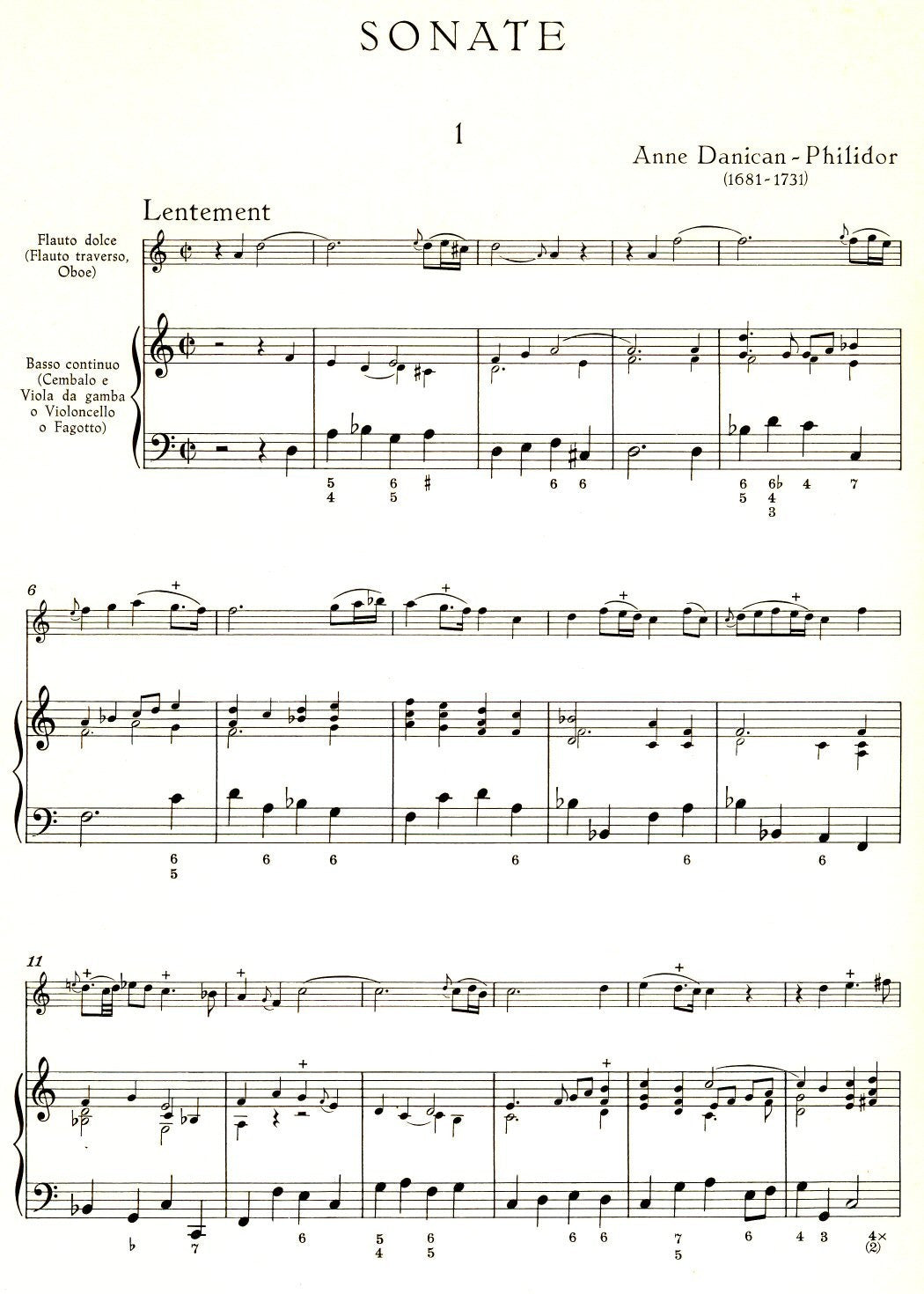 Sonata in D minor