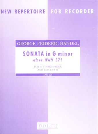 Sonata in g minor after HWV375