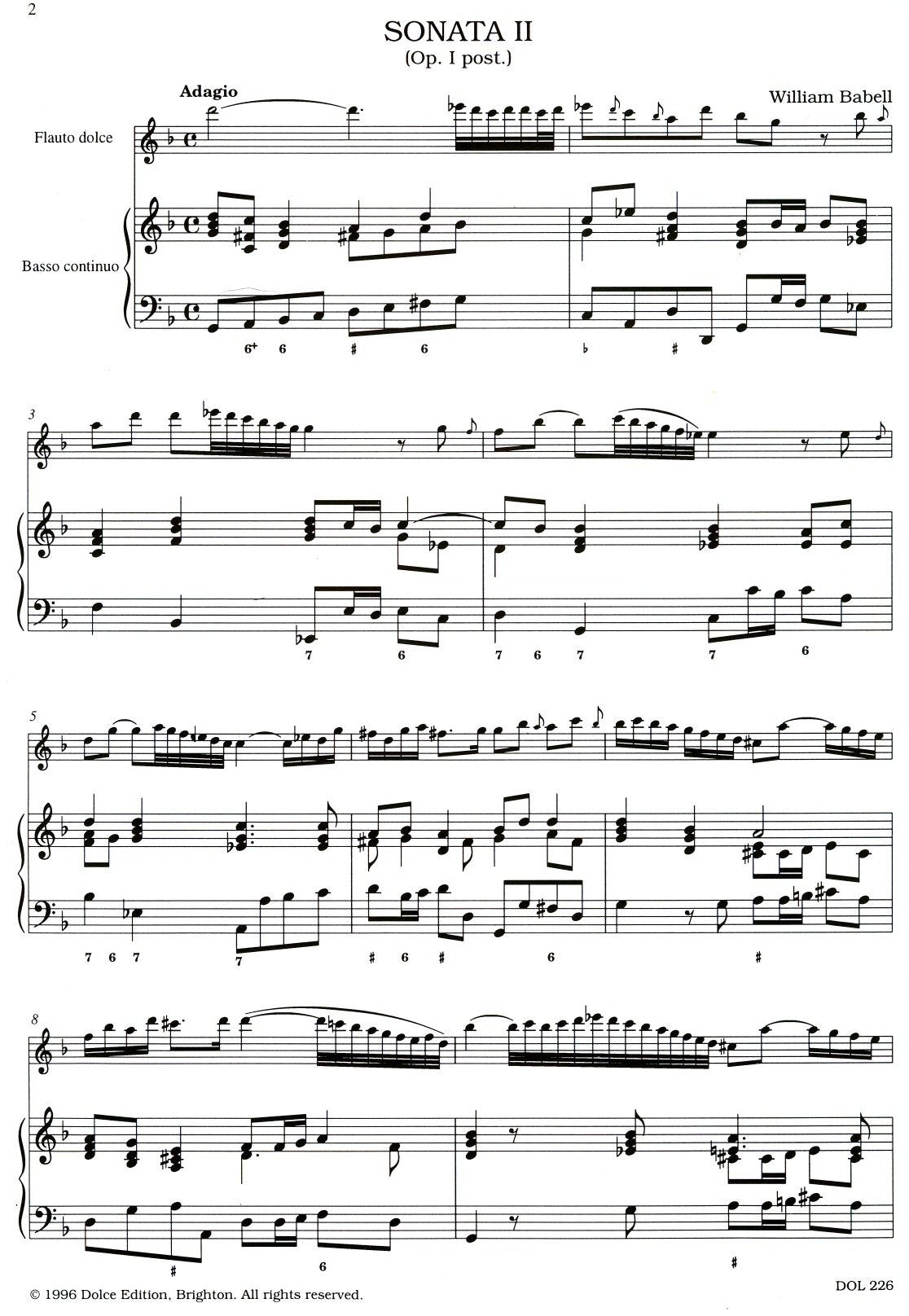 Two Sonatas