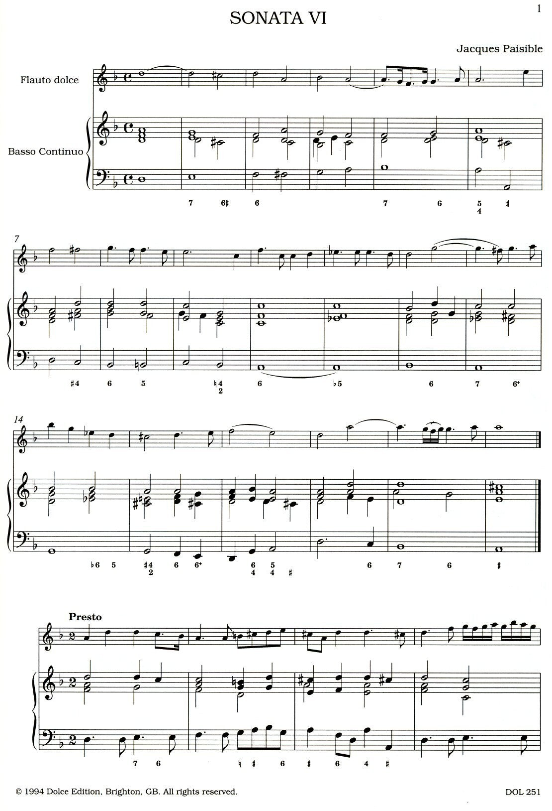Four Sonatas