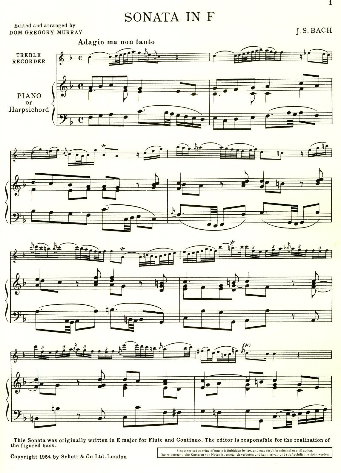 Sonata in F Major