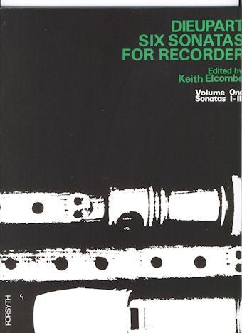 Six Sonatas for Recorder Volume 1