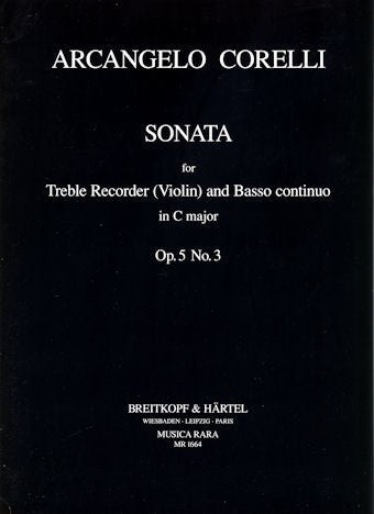 Sonata in C Major Op 5 No 3