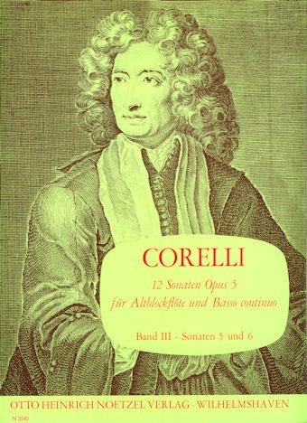12 Sonatas Op 5  Nos 5 and 6, Vol III