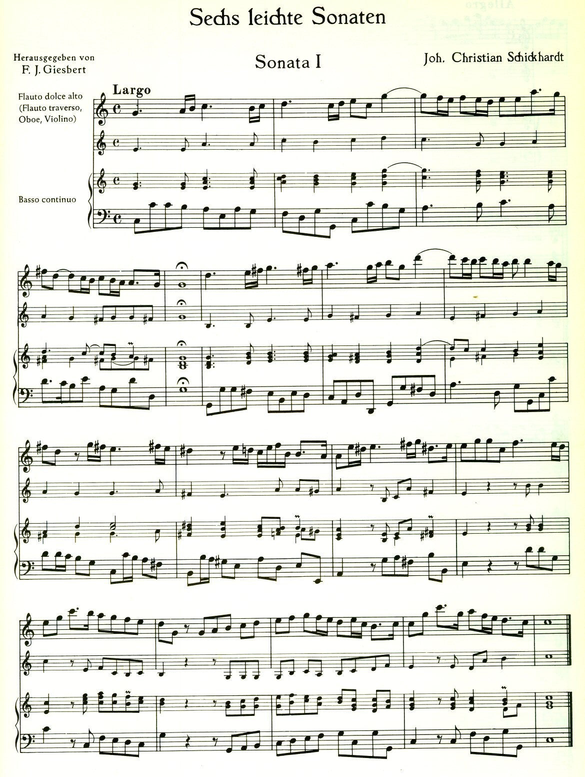 6 Easy Sonatas