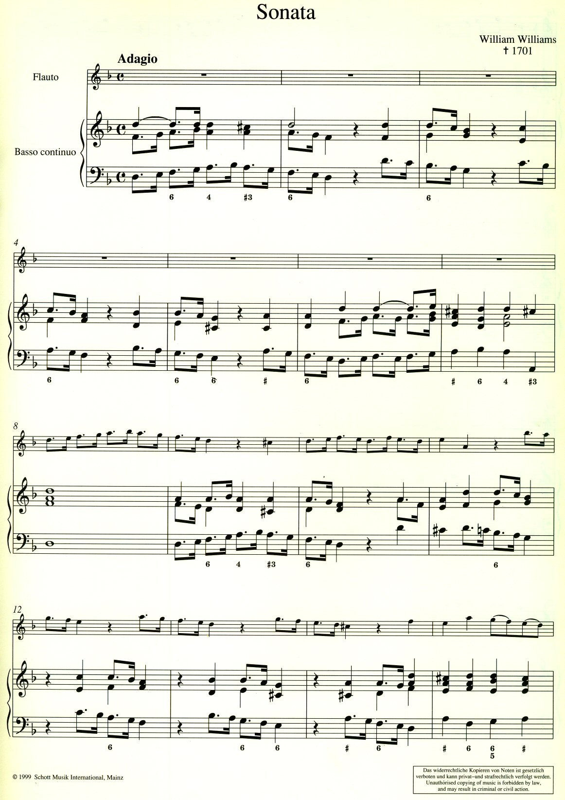 Sonata in D minor