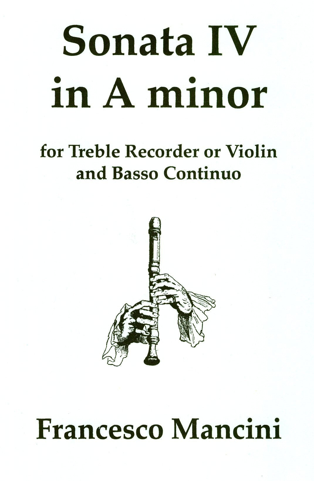 Sonata IV in A minor