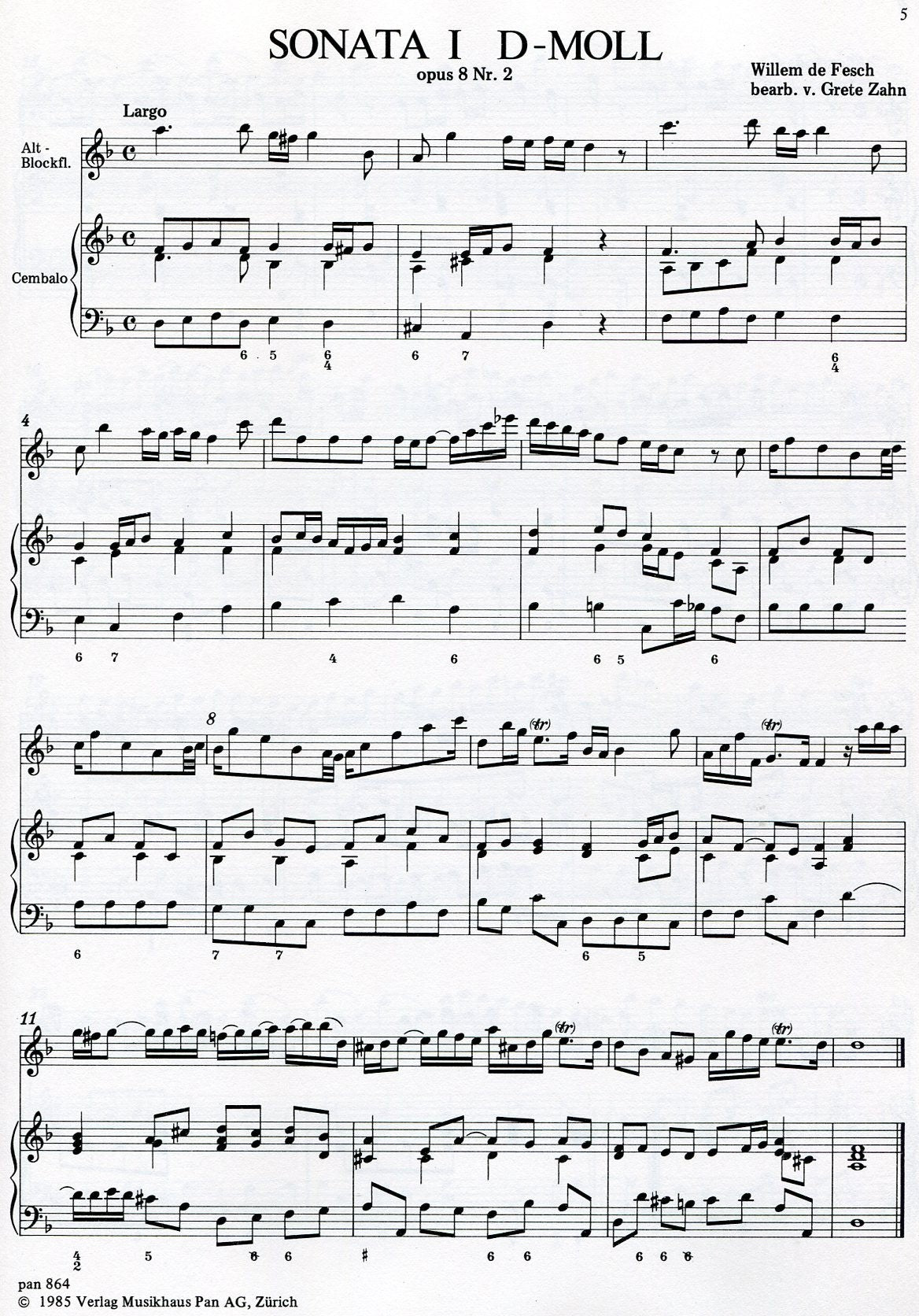 3 Sonata from Op 8
