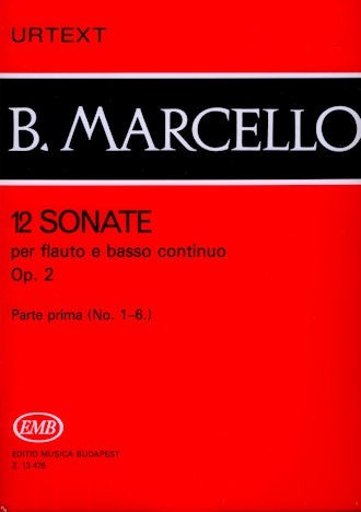 12 Sonatas Op 2  Part I (nos 1-6)